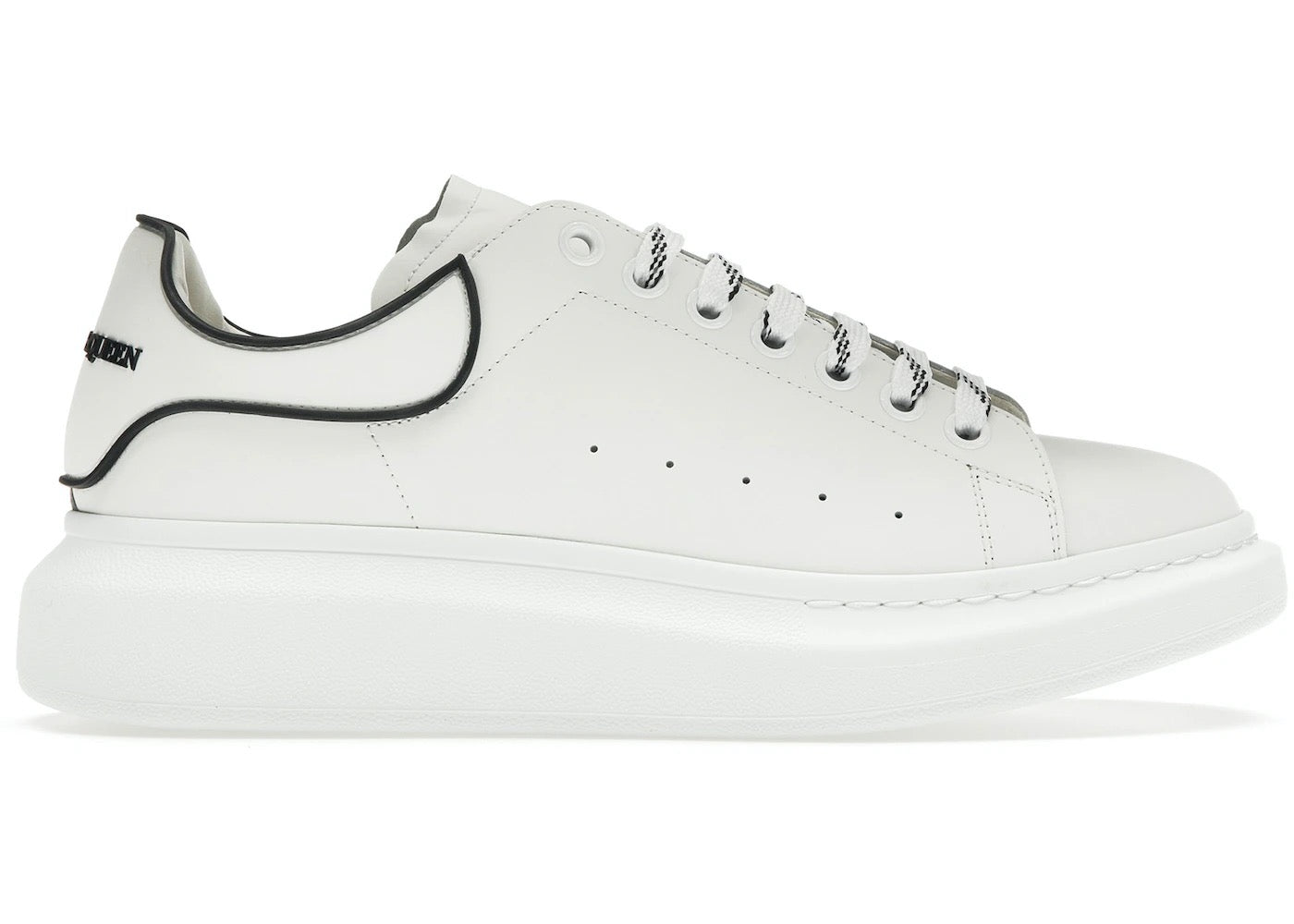 Alexander McQueen - Oversized (Blanco con tobillo delineado): imagen 1
