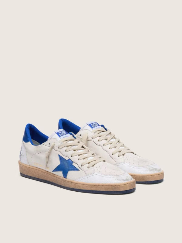 Golden Goose - Ball-star (Blanco con azul)