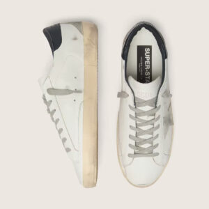 Golden Goose - Super-star (Blanco con talón negro): imagen 2
