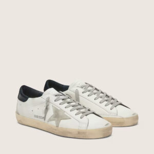 Golden Goose - Super-star (Blanco con talón negro): imagen 3