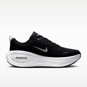 Nike - Vomero Plus (Negro con suela blanca)