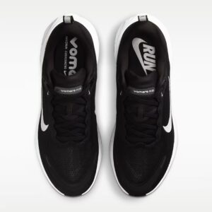 Nike - Vomero Plus (Negro con suela blanca): imagen 3