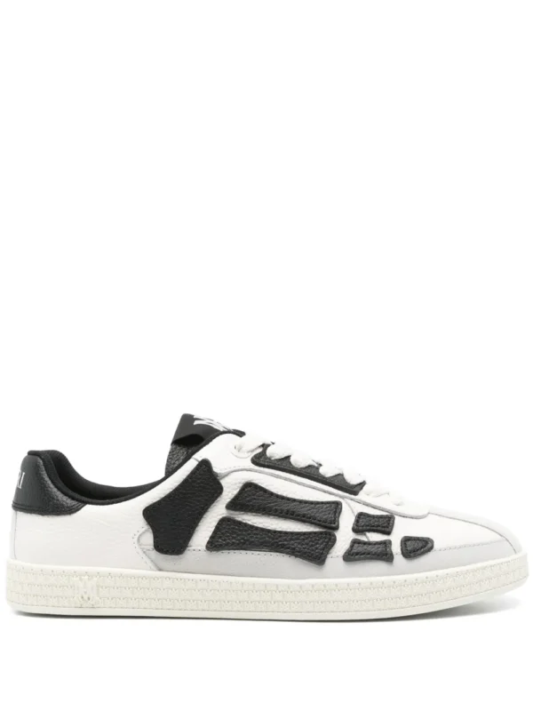 AMIRI - Tenis Pacific Bones (Blanco con negro)