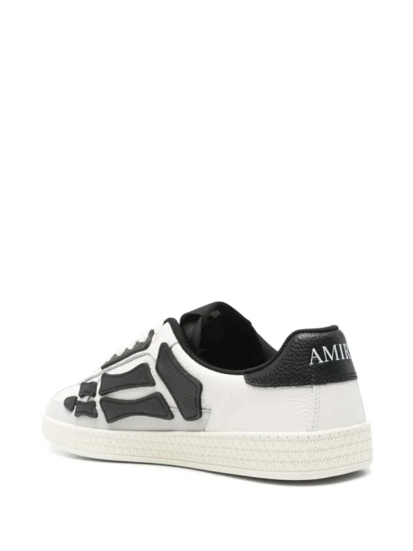 AMIRI - Tenis Pacific Bones (Blanco con negro)