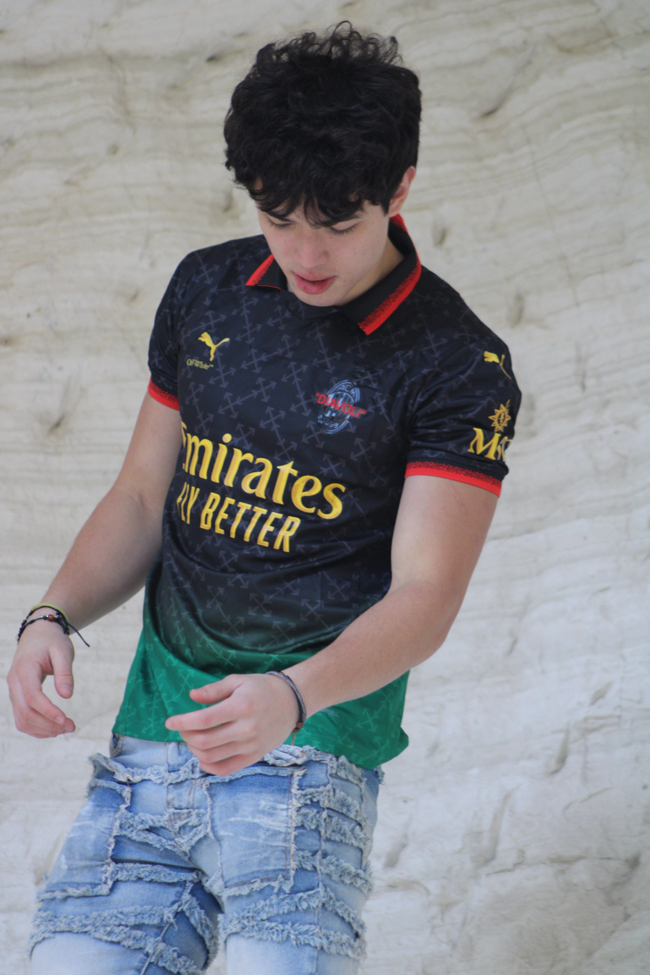 Puma - Jersey AC MIlán x OFF-WHITE: imagen 4