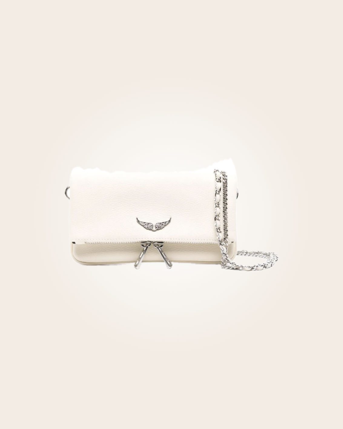 Zadig & Voltaire - Bolsa blanca con plateado: imagen 1
