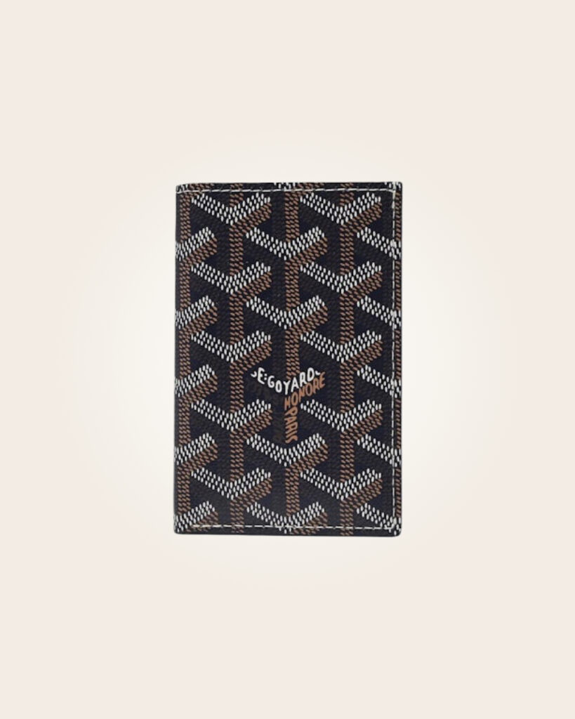 Goyard - Cartera negra y café