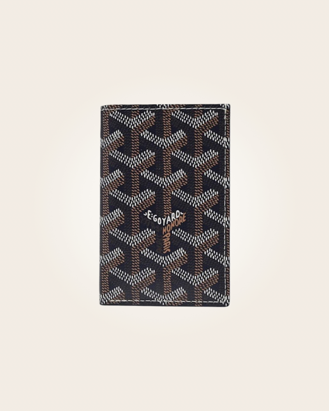 Goyard - Cartera negra y café: imagen 1
