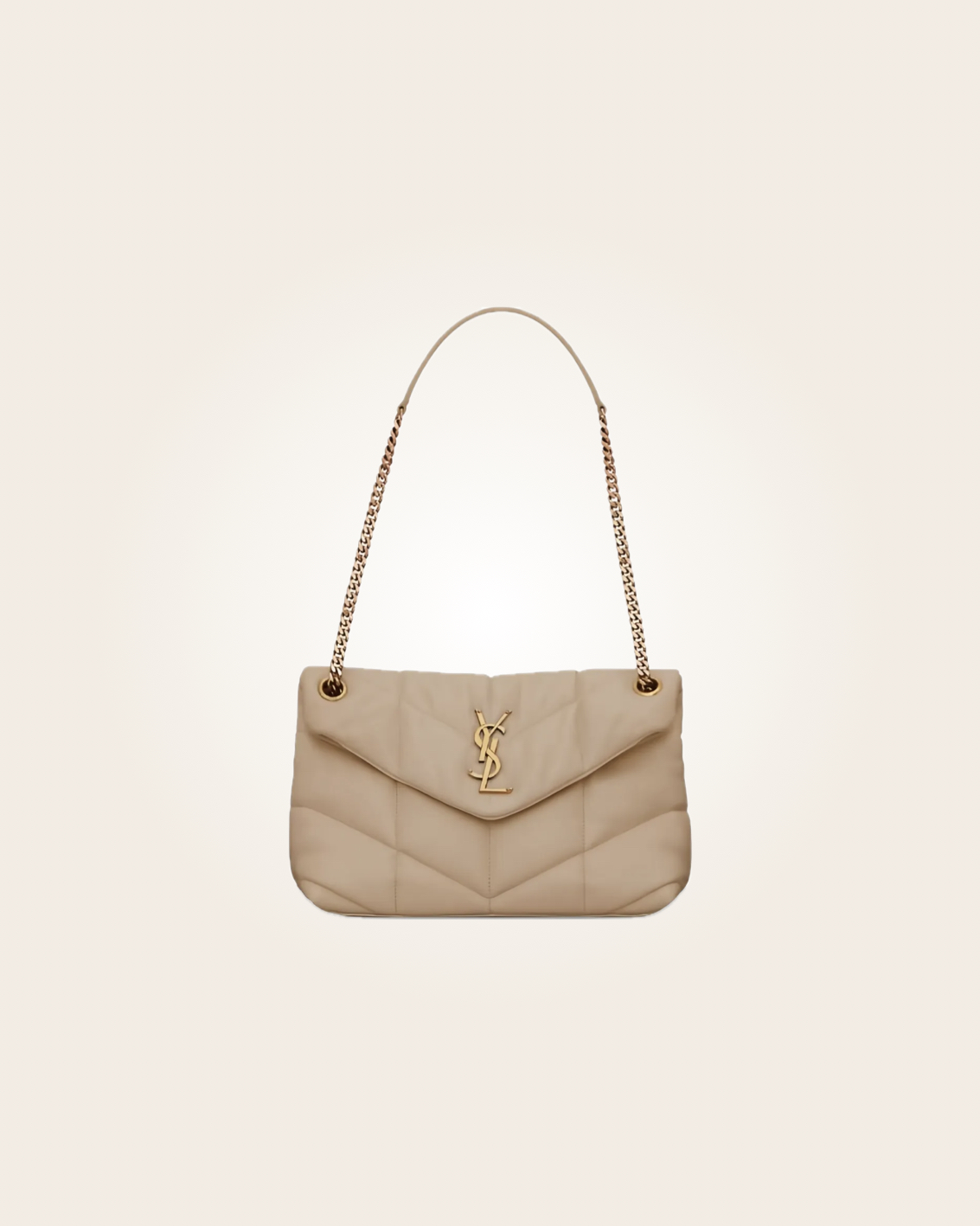 Yves Saint Laurent - Bolsa beige: imagen 1