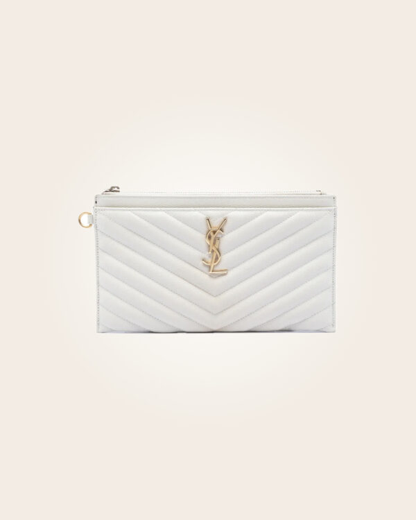 Yves Saint Laurent - Cartera blanca