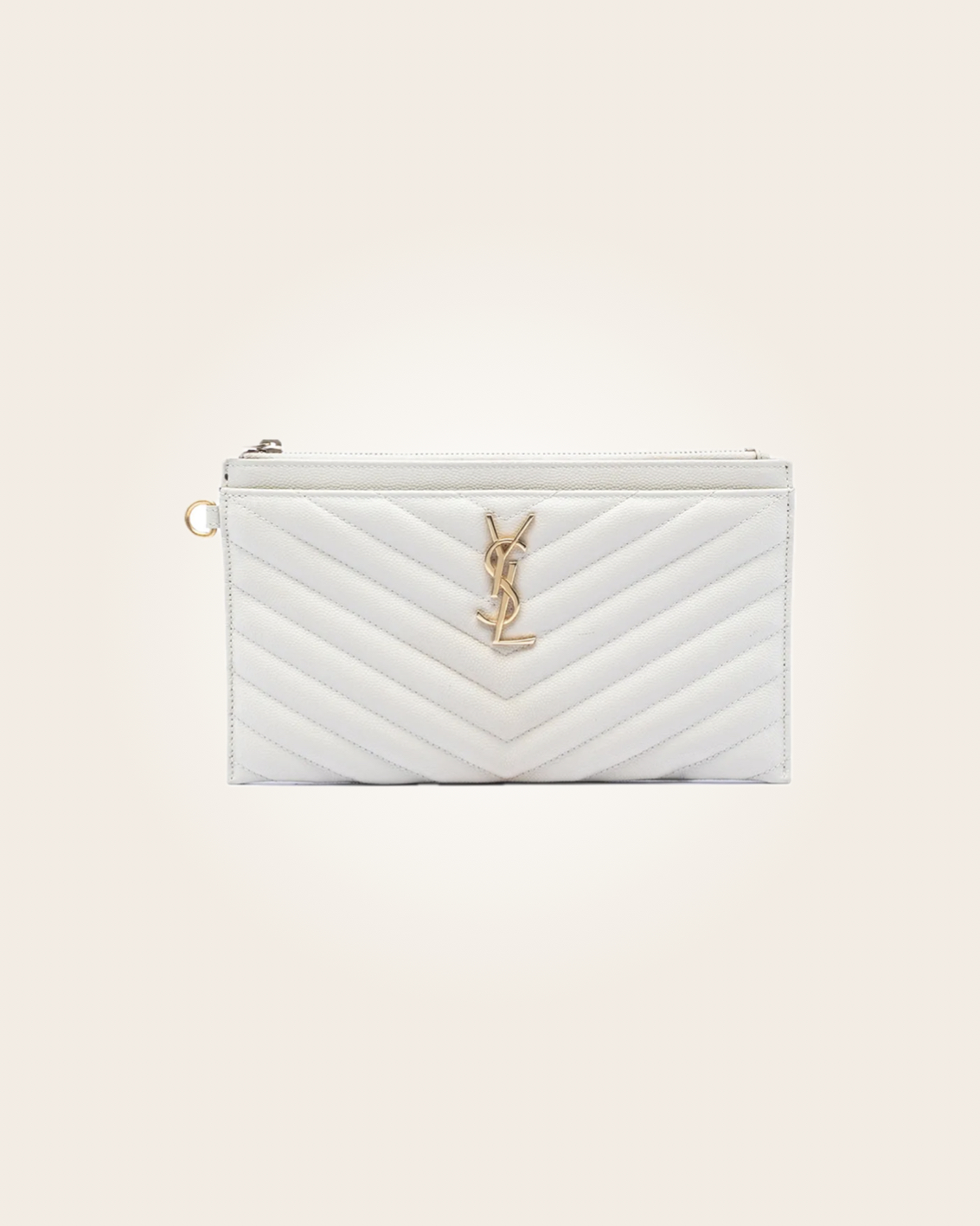 Yves Saint Laurent - Cartera blanca: imagen 1