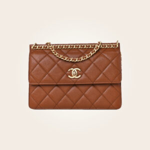 Chanel - Bolsa café