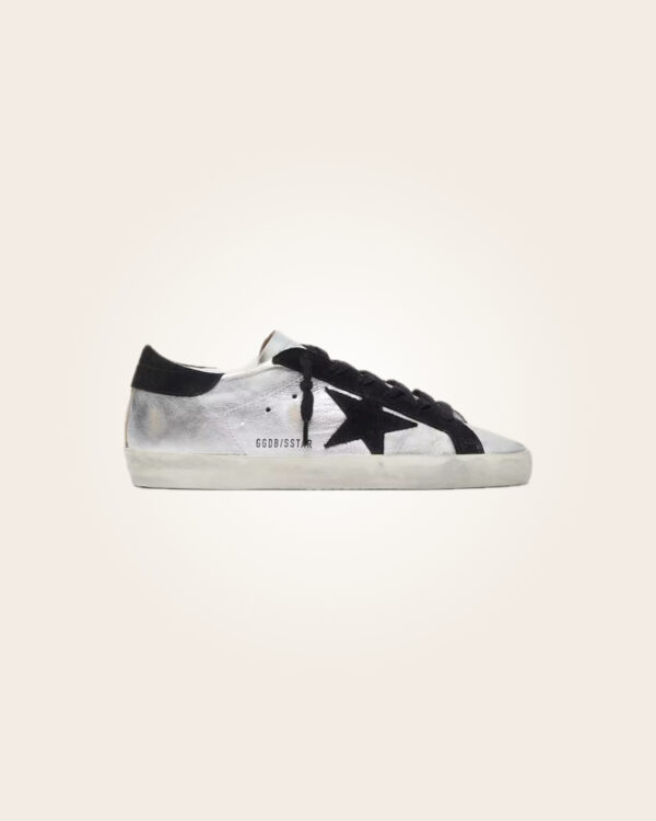 Golden Goose - Plateado con negro