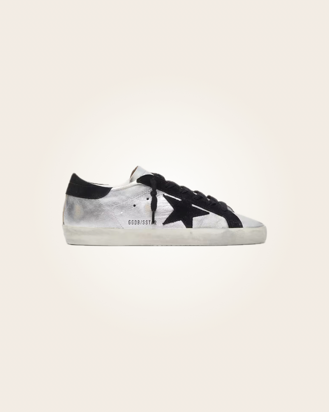Golden Goose - Plateado con negro: imagen 1